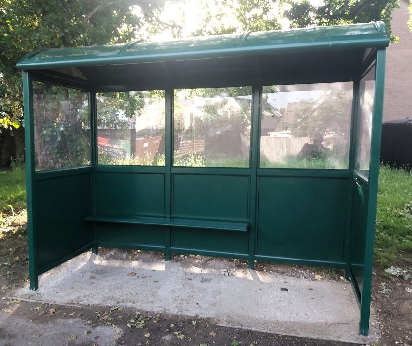 Gorley Road Bus Stop Upgraded with New Shelter