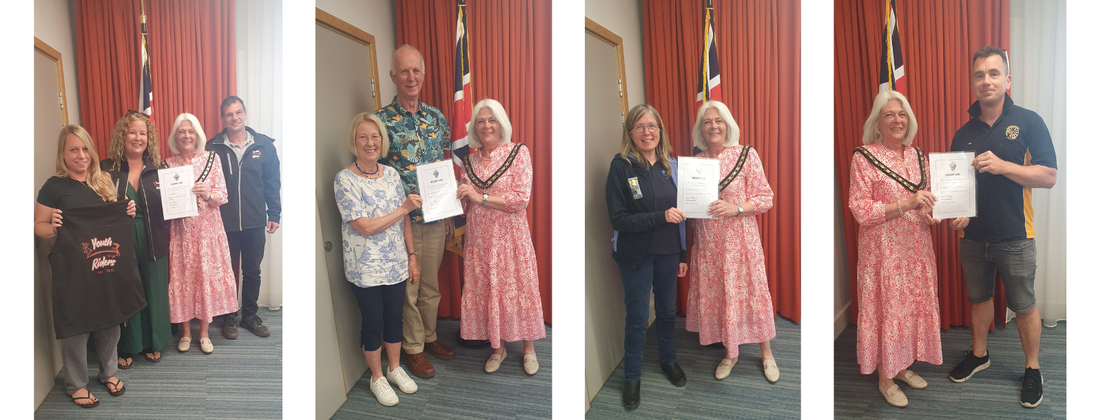 Presentation of Grant Aid Awards