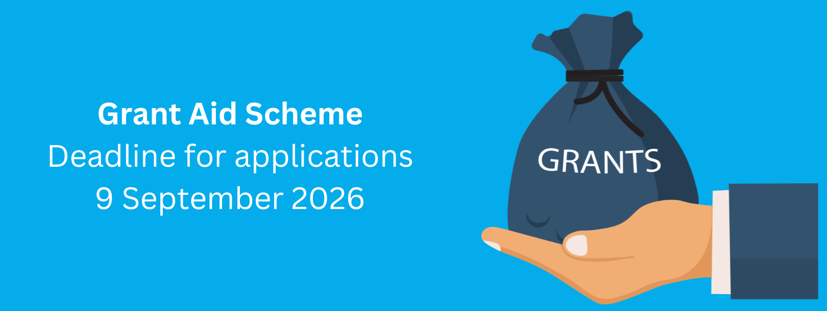 Grant Aid Scheme - open for applications