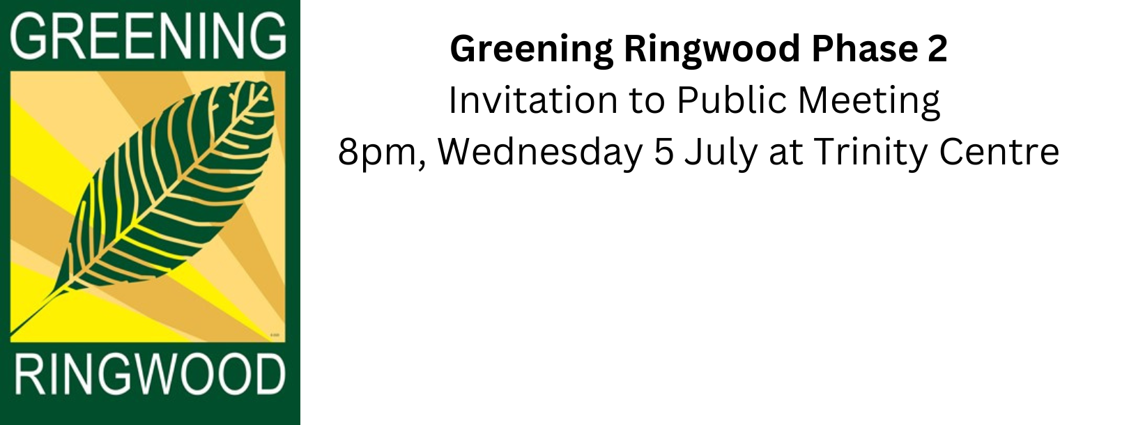 Greening Ringwood - Phase 2