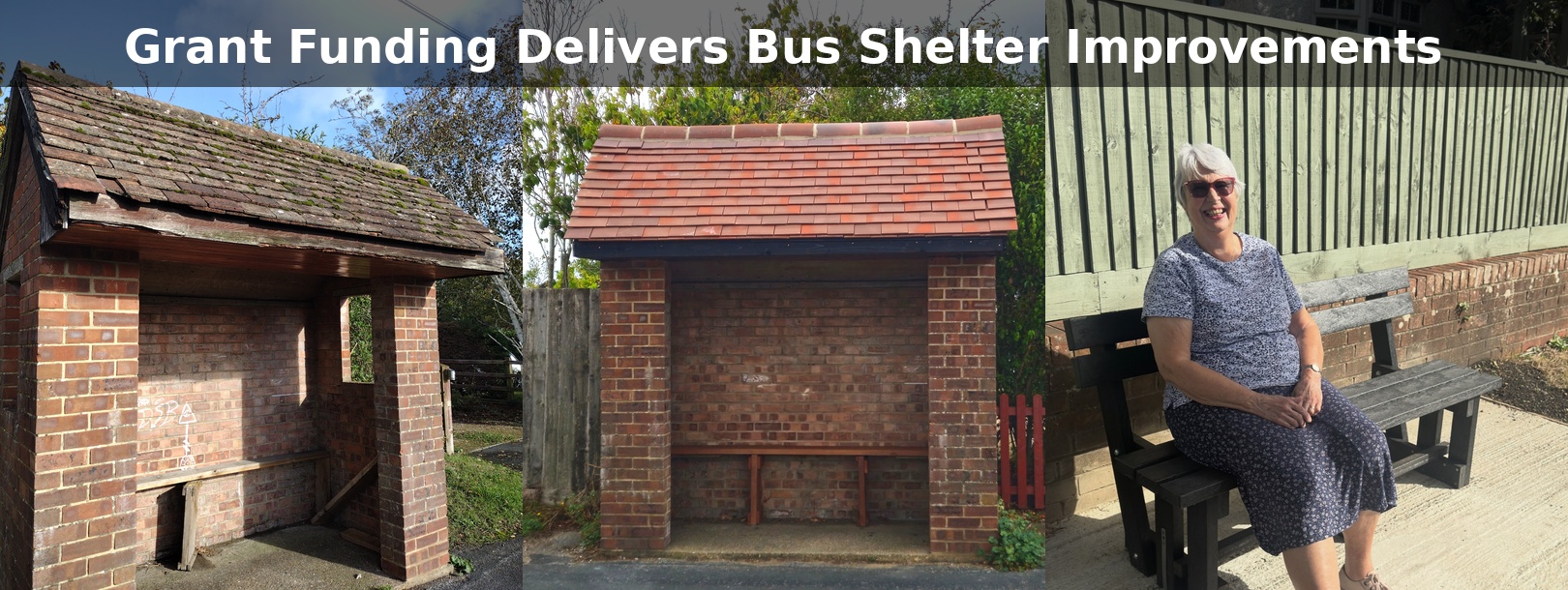 Grant Funding Delivers Bus Shelter Improvements