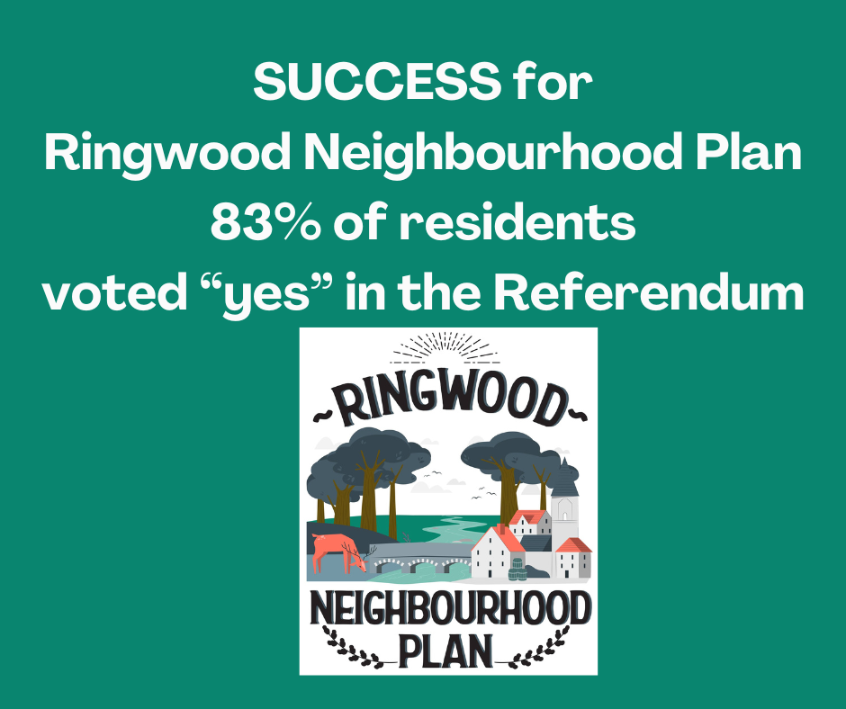 Ringwood Celebrates Successful Referendum Result for Neighbourhood Plan