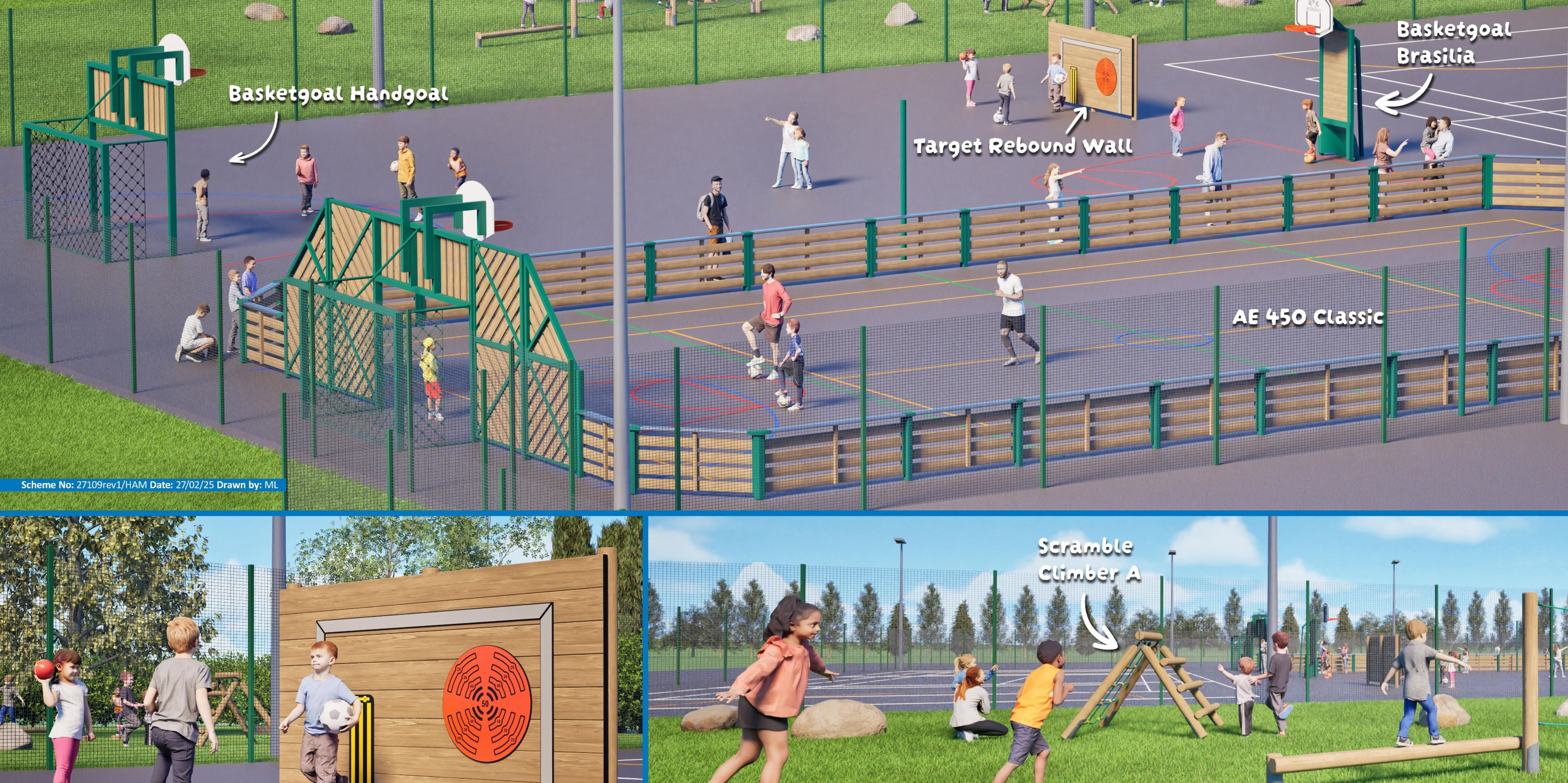 Significant New Funding Secured for Multi-Use Games Area at Carvers Recreation Ground